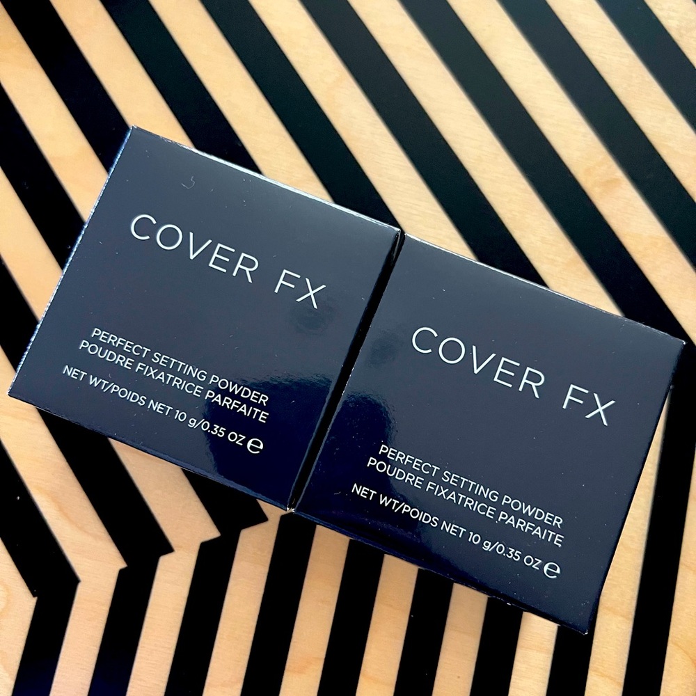 COPY - CoverFX Perfect Setting Powder - Light! BRAND NEW! Set of 2